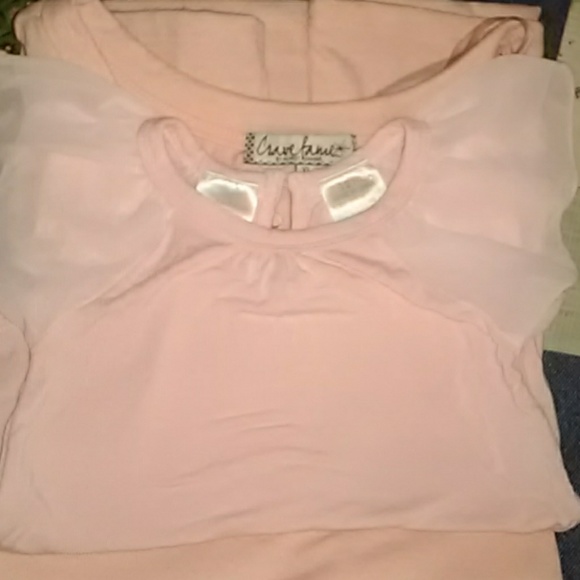 Mother and daughter tops with pearl accents - Picture 5 of 7